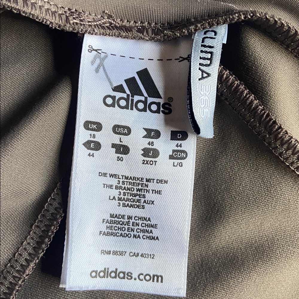Adidas Mid Rise Drawstring Waistband and Ankles Pants Size L - Picture 13 of 14